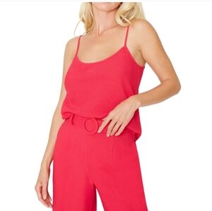NWT Black Halo Terrell Two-piece Jumpsuit color Berry Sorbet Size 10